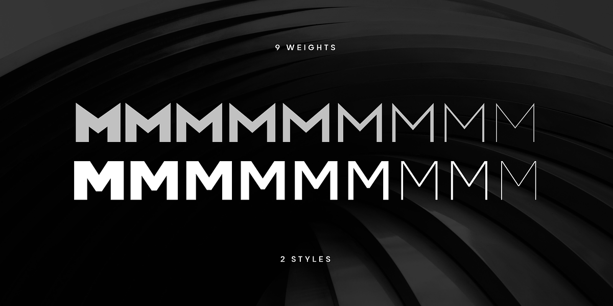 Neometric, a Sans Serif Font by TypeUnion (Photo 8 of 14)