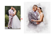 Elegant Wedding Watercolor Art, an Action Add-On by MRI STUDIO (Thumbnail 9 of 24)