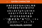 Geometric Sans - Gayen, a Sans Serif Font by RagamKata (Thumbnail 9 of 10)
