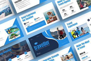 Traveller Presentation Template, a Presentation Template by MightyDesign