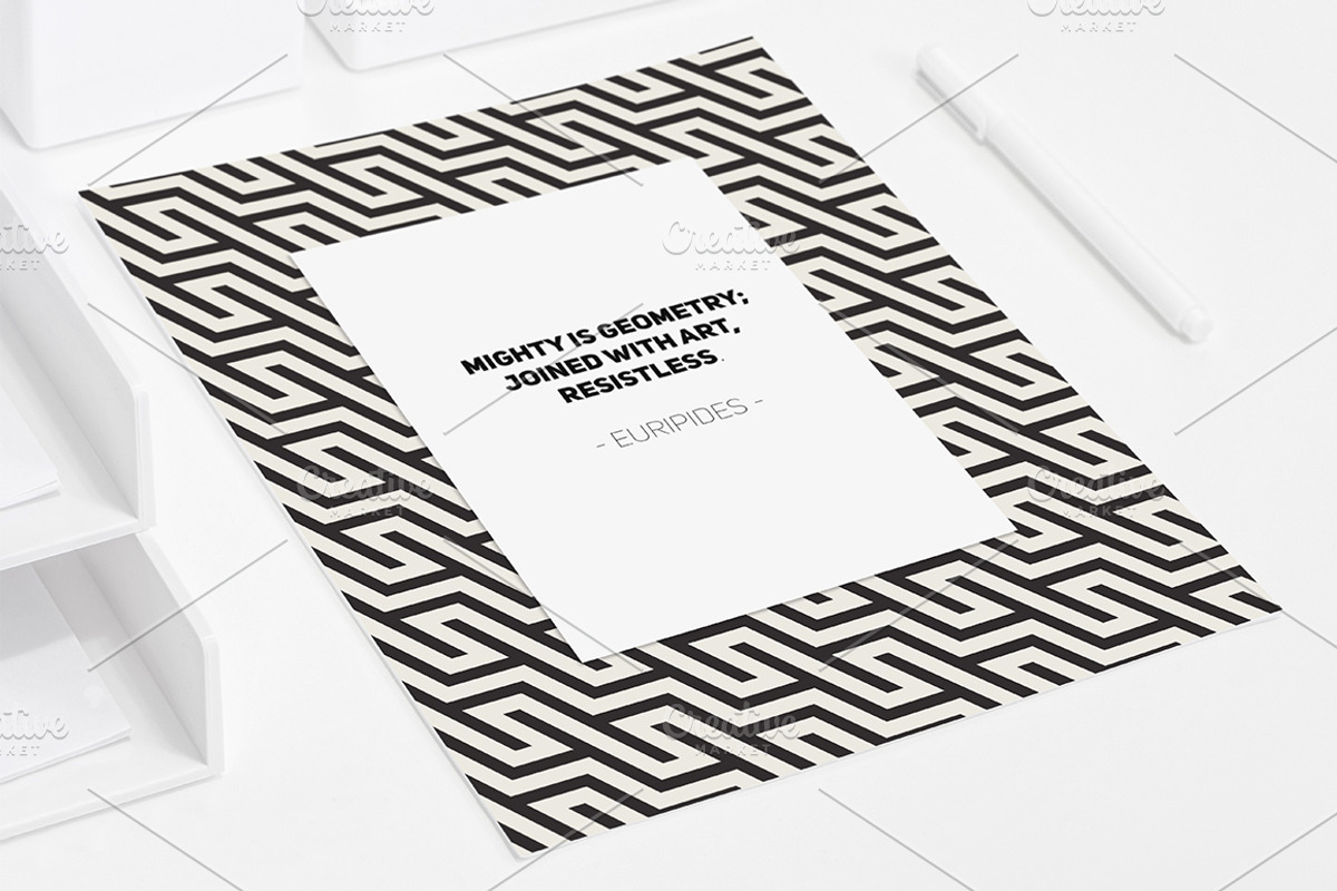 Geometric Seamless Patterns Set 7, a Pattern Graphic by Curly_Pat (Photo 5 of 5)