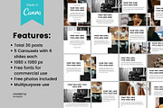 Instagram Carousel Vol. 6 | CANVA, a Social Media Template by bonadigitals (Thumbnail 2 of 7)
