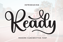 Ready | Script Font
