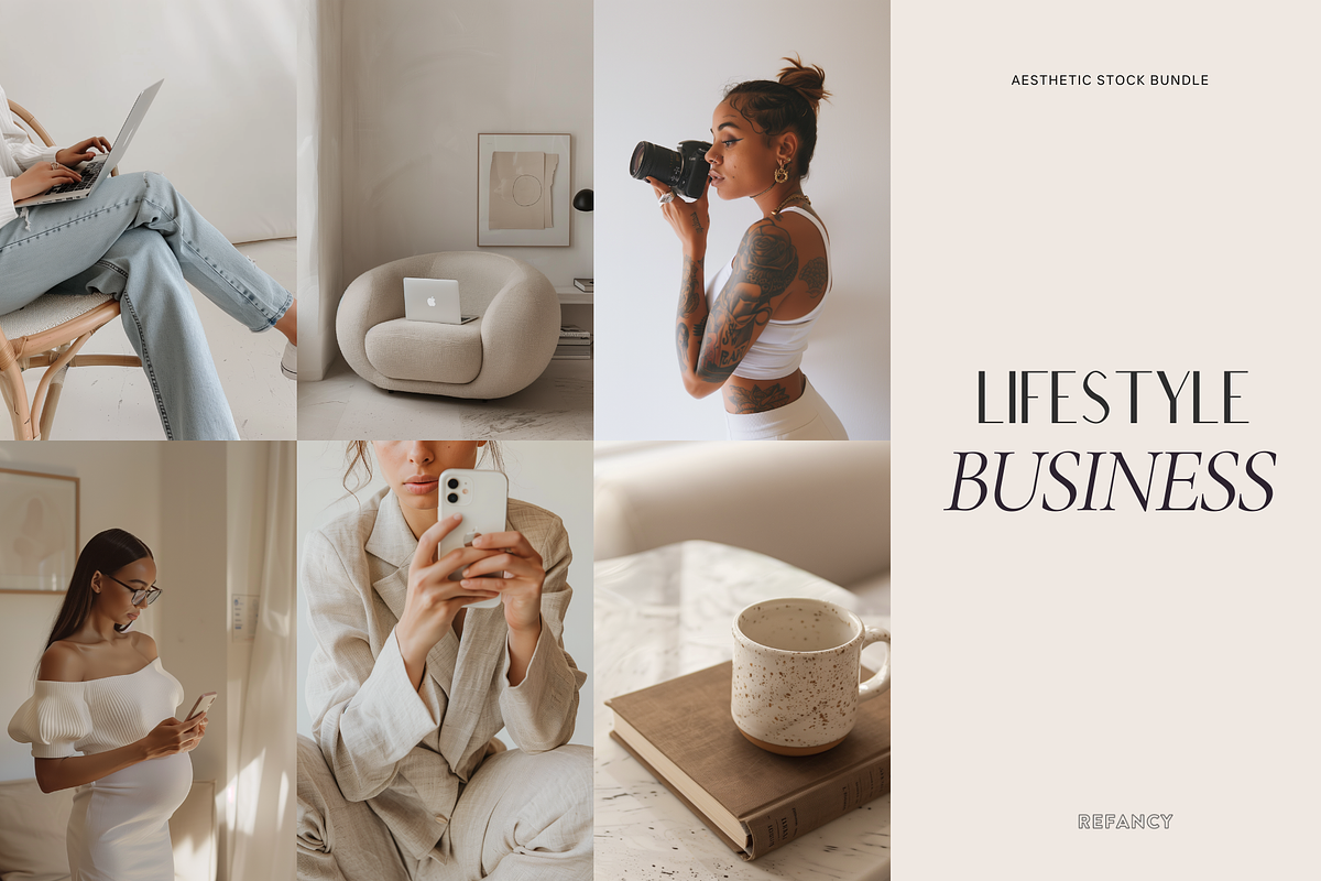 100 Lifestyle Stock Photo Bundle, a Person Photo by Refancy (Photo 8 of 12)