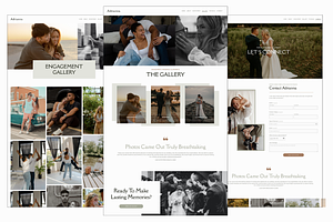 Squarespace Template: Adrianna