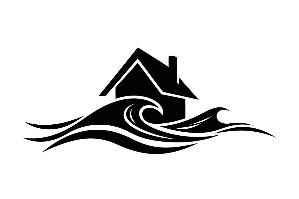 50 Flooded Home Silhouette Bundle, an Illustration by Designs_River (Photo 31 of 51)