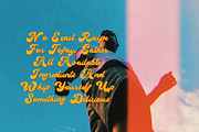 Gouffas - Retro Fun Font, a Handwritten Font by Dhabee (Thumbnail 9 of 16)