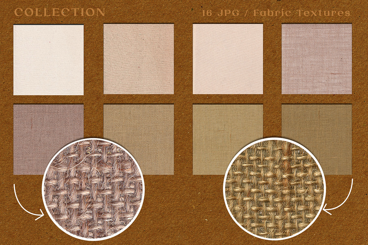 Fabric Textures Background, a Texture Graphic by Suna Kosem (Photo 3 of 8)