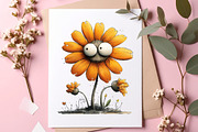 Sunflower Summer Clipart, an Illustration by SinaCreation (Thumbnail 7 of 9)