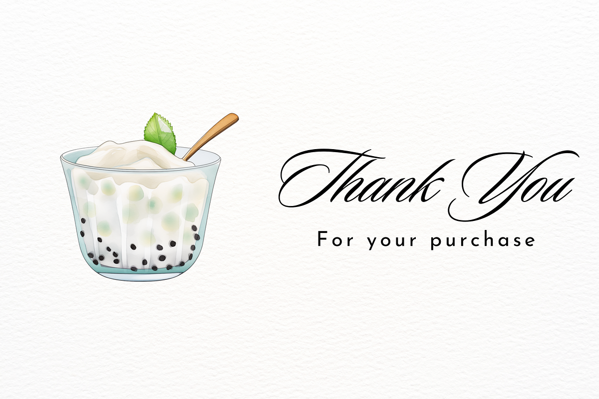 Delicious Dessert Pudding Bundle, a Food Illustration by New-School-Wave (Photo 5 of 5)