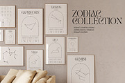 13 Zodiac Posters & Constellations, an Illustration by May Motif (Thumbnail 1 of 13)