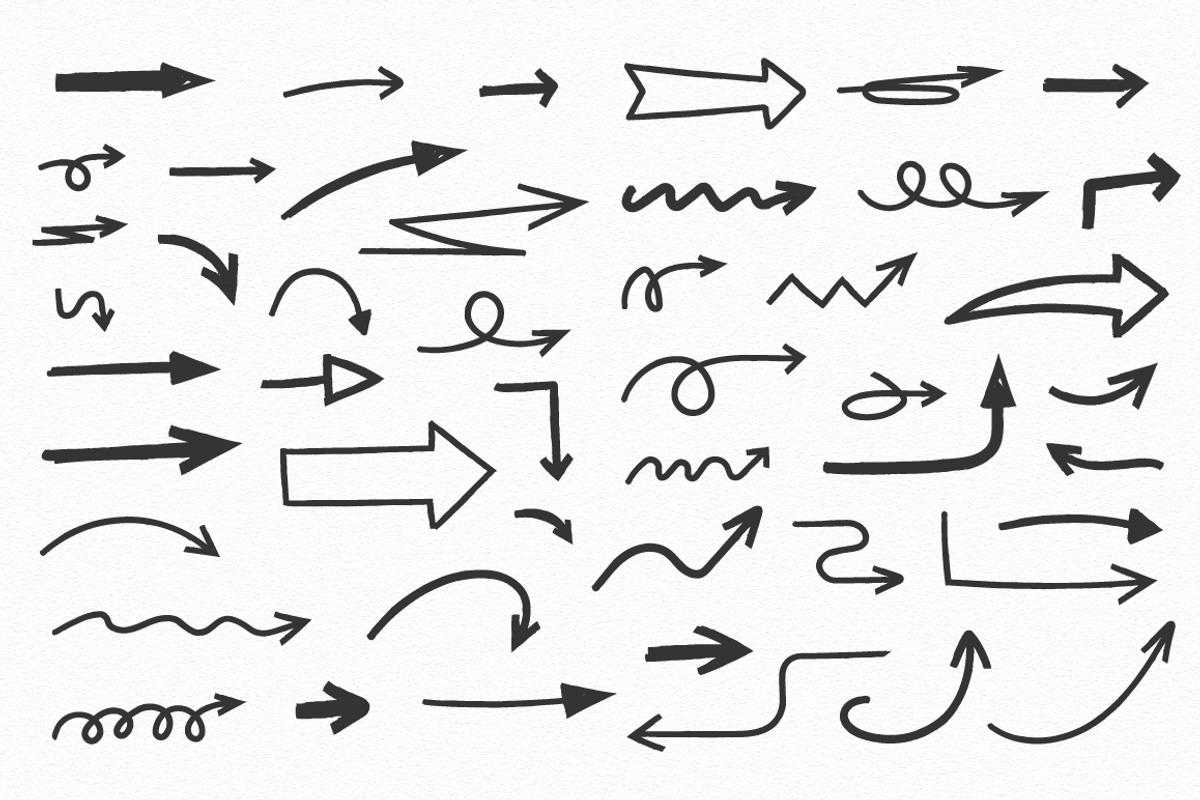 Hand Drawn Arrows, a Graphic by PixMarket (Photo 2 of 3)