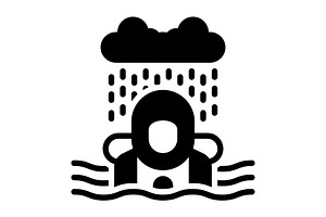 Survive outlive solid icon, a Solid Icon by Creative priyanka