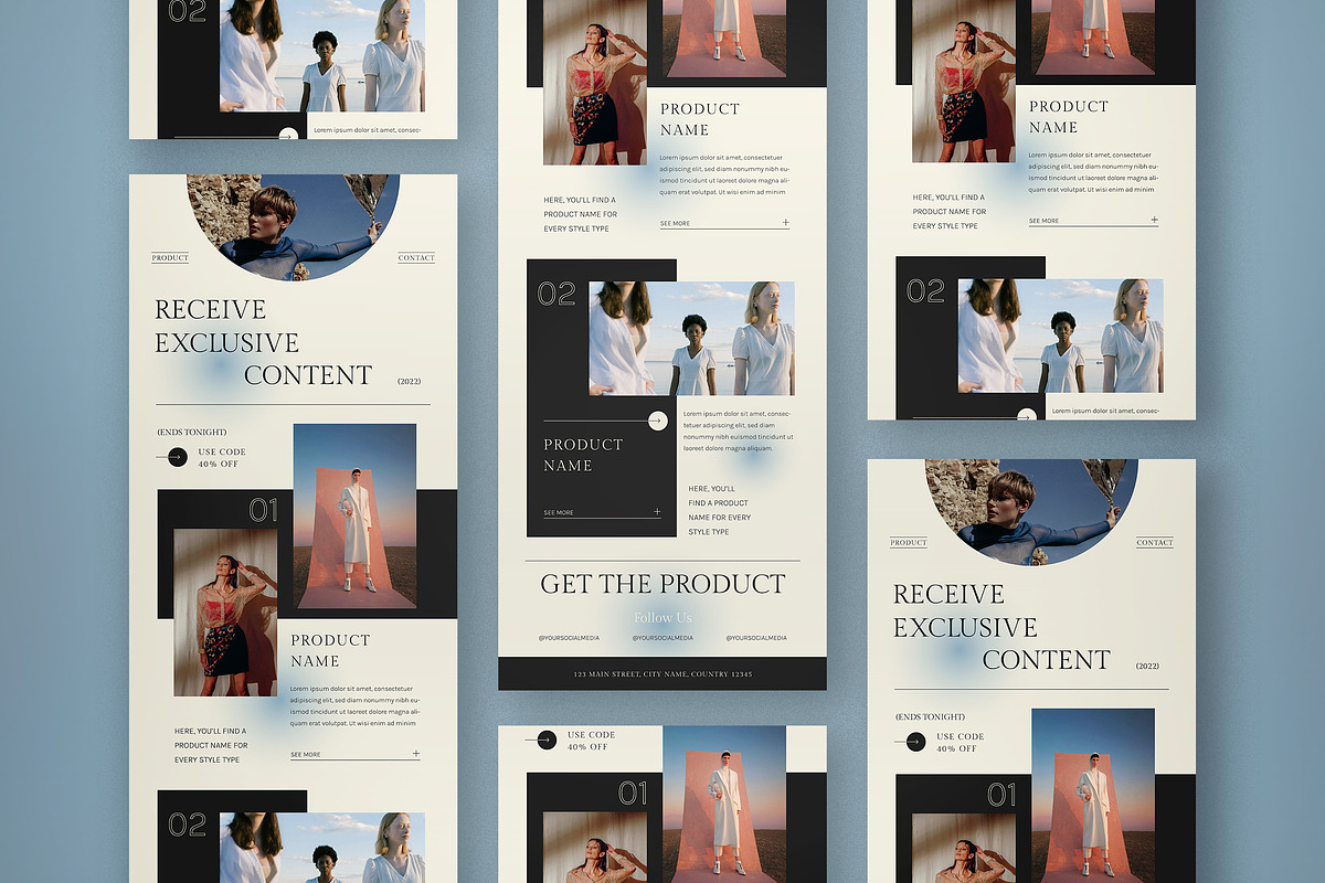 Simple Email News Letter, an Email Template by graphicook (Photo 1 of 3)