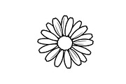 Daisy Flower Line Art Vector Bundle0, an Illustration by jahid234 (Thumbnail 7 of 51)