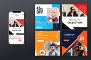 Fashion Sale Instagram Set Post, a Social Media Template by UI_Expert (Thumbnail 2 of 2)