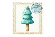 Christmas in July Postage Stamps, an Illustration by Designking (Thumbnail 4 of 4)
