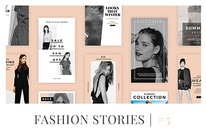 Fashion Instagram Stories V5