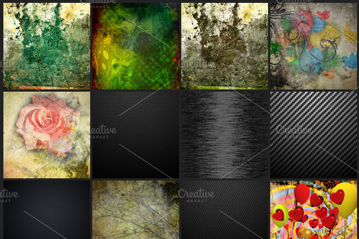 80+ Grunge Backgrounds preview 4