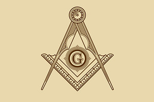 Masonic Freemasonry Emblem Icon