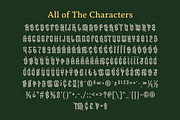 CS Hastings Stitched, a Blackletter Font by Craft Supply Co. (Thumbnail 8 of 8)