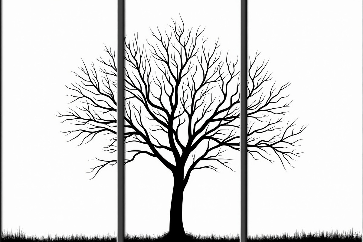 Multi-Panel Tree Silhouette Laser, a Graphic by Creativeshirt (Photo 9 of 9)
