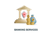 Fintech 3D Icons Set Bundle, an Object Graphic by Aimagenarium@gmail.com (Thumbnail 3 of 21)