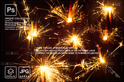 Sparkler overlay, photoshop overlay, an Object Graphic by 2SUNS (Thumbnail 5 of 10)