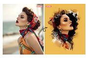 Soul Ink Mixed Media Portrait Action, an Action Add-On by MRI STUDIO (Thumbnail 14 of 18)