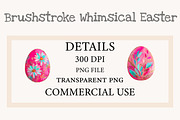 Brushstroke Whimsical Easter Egg cli, an Illustration by Designworld (Thumbnail 6 of 9)
