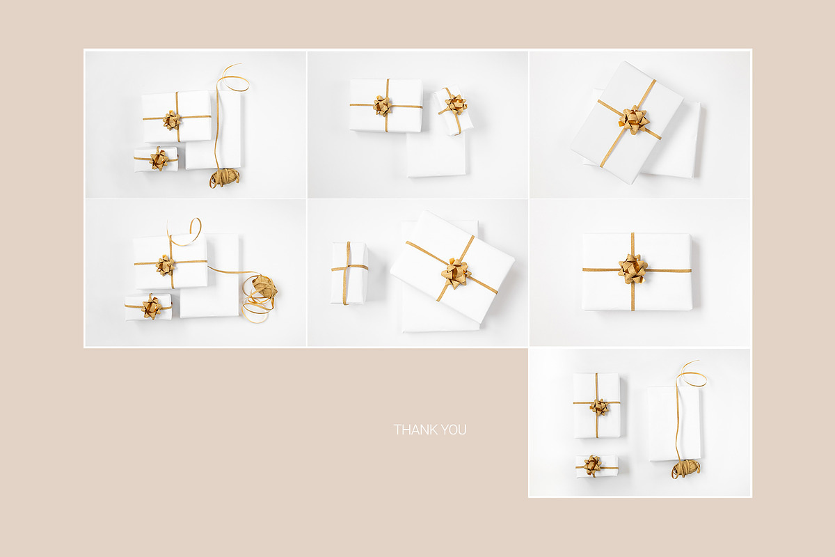 GIFT WRAP MOCKUPS | PSD, a Packaging Mockup by bazarova (Photo 9 of 10)