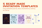 Dinner Party Illustrations, a Food Illustration by sophinka design (Thumbnail 9 of 16)