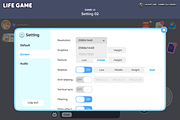 GUI - Life Game, an UI Kit Template by LAYERLAB (Thumbnail 47 of 55)