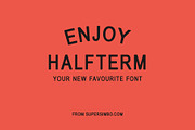 Halfterm | Hand Drawn Sans Serif, a Sans Serif Font by Supersimbo © (Thumbnail 5 of 5)