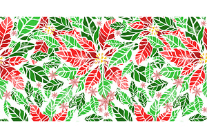 Seamless Christmas background with, a Texture Illustration by Nenahliadava Design