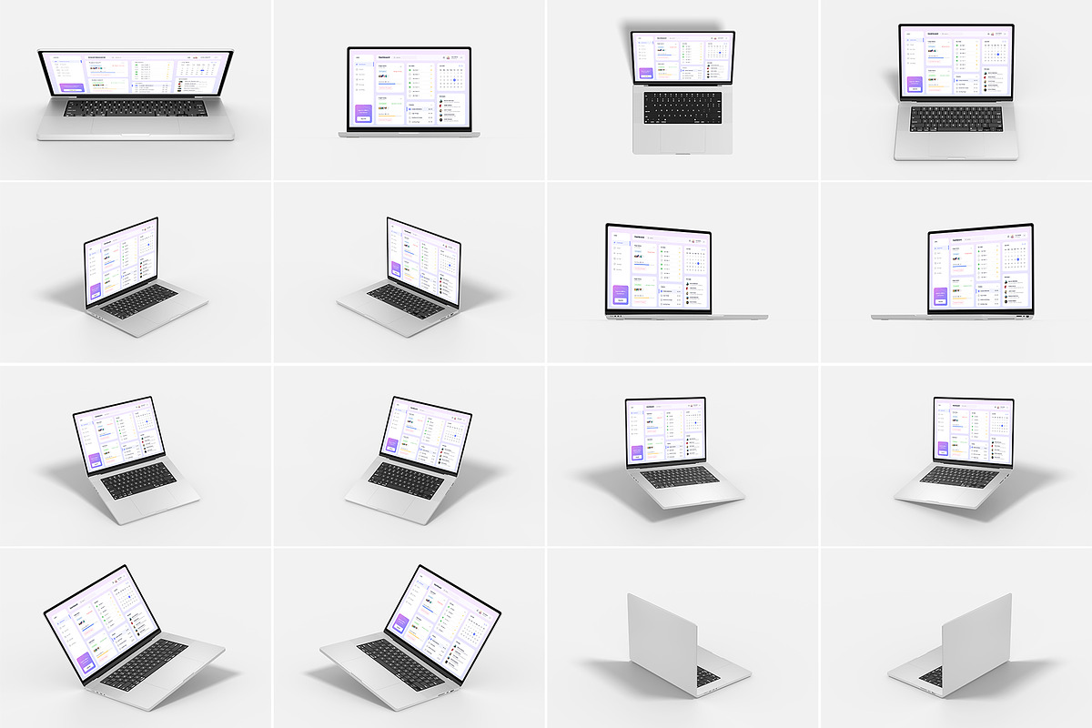 Laptop Macbook Mockup Bundles, a Mac Mockup by Graphic Aesthetic (Photo 2 of 22)