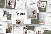 Aesthetic Company Profile Powerpoint, a Presentation Template by Fit-tee (Thumbnail 1 of 10)
