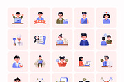 Flat Business Icons Bundle, an Emoji Icon by Creative Stall (Thumbnail 8 of 12)