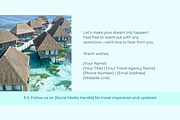 TRAVEL AGENCY EMAIL TEMPLATES, a Marketing Template by Daring Digies (Thumbnail 6 of 8)
