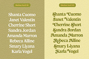 Shelian, a Serif Font by Seniors (Thumbnail 9 of 15)