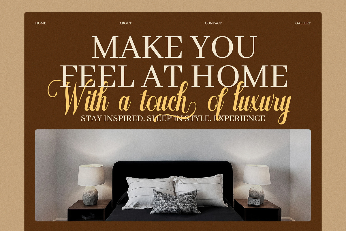 Nestin Elegant Script Font, a Script Font by Graphicxell (Photo 4 of 8)
