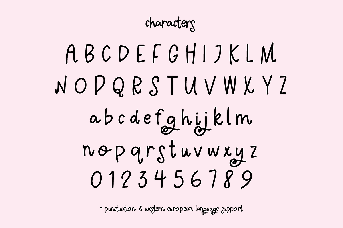 Sweetly Script, a Handwritten Font by Beck McCormick (Photo 10 of 10)