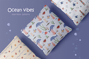 Ocean vibes, a Texture Illustration by Katia Serdiuk (Thumbnail 1 of 5)