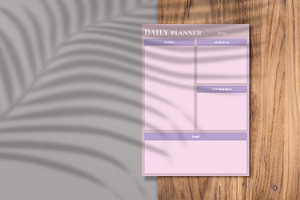 Daily Planner Sheet Design -28