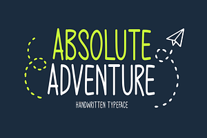 Absolute Adventure Typeface