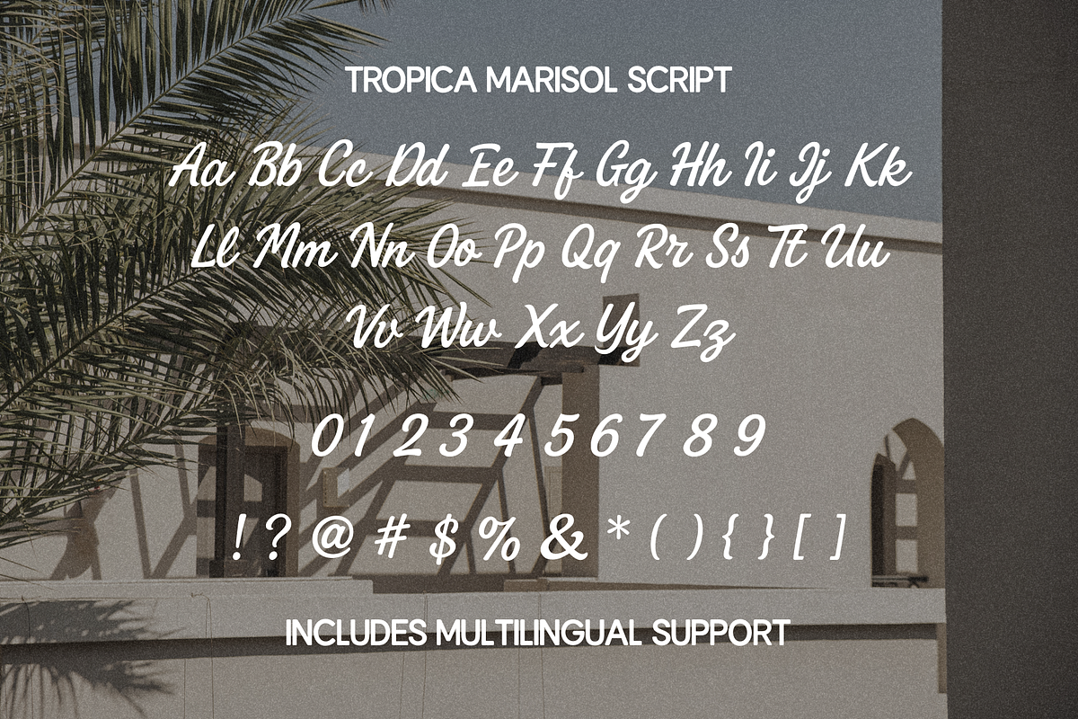 Tropica Marisol – Duo Typeface, a Script Font by Creacy Studio (Photo 10 of 10)
