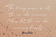 Celistino Handwritten Font, a Script Font by Basnistudio (Thumbnail 8 of 10)