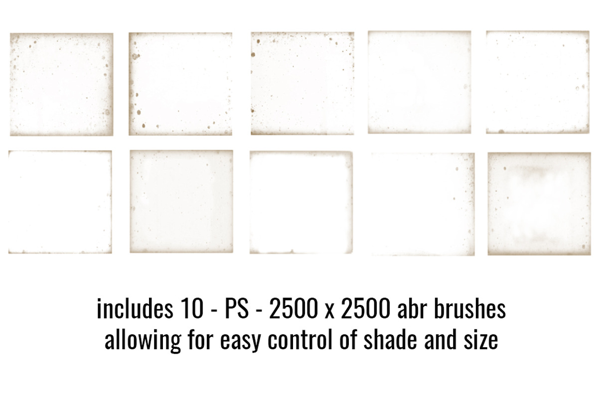 Foxing Textures and Brushes, a Texture Graphic by Blue Line Design (Photo 15 of 15)