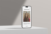 iPhone 15 Pro Max Mockup, an iPhone Mockup by graphicpages (Thumbnail 6 of 11)