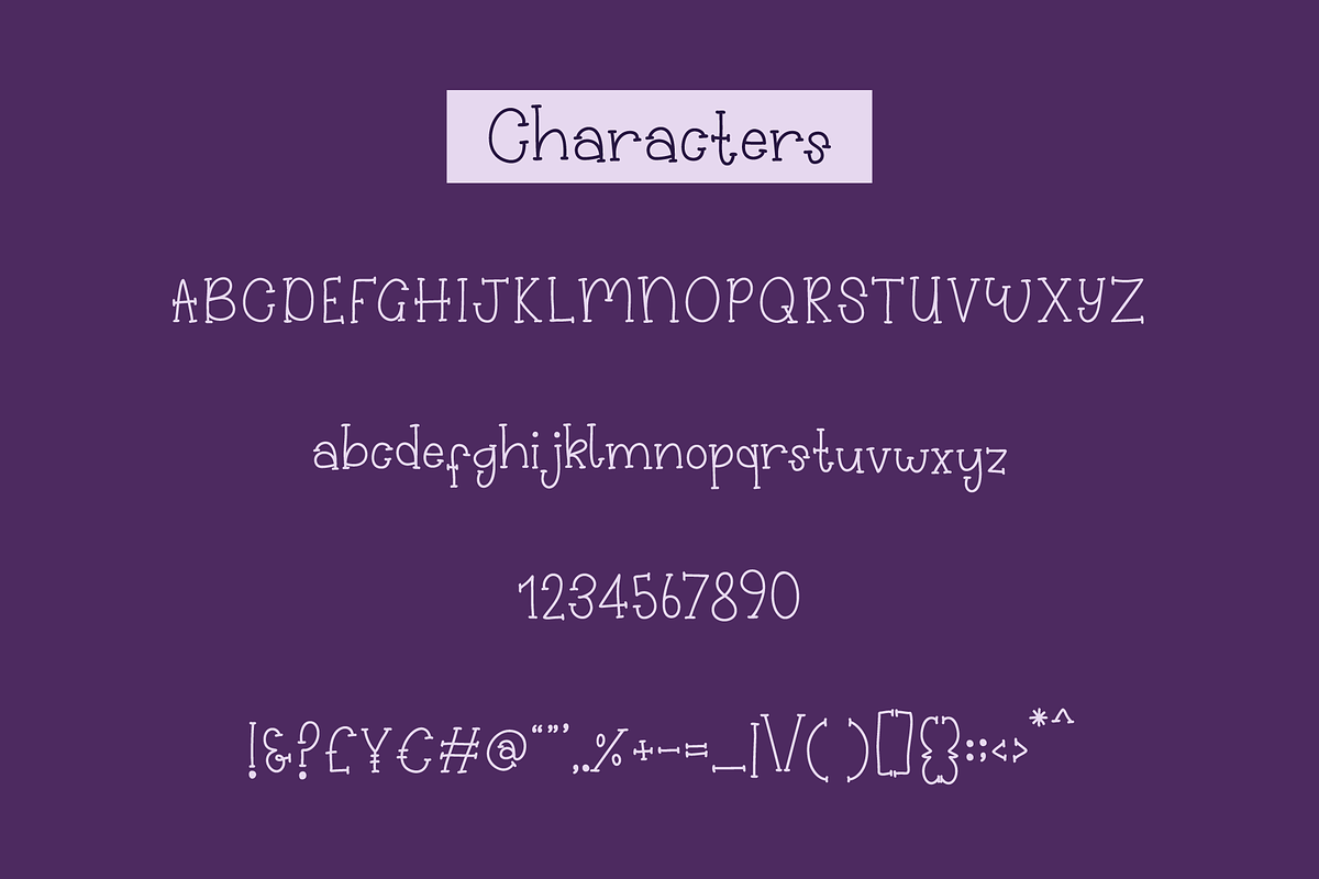 Wild Twilight Cute Typewriter Font, a Serif Font by Dancing with Ink (Photo 19 of 19)